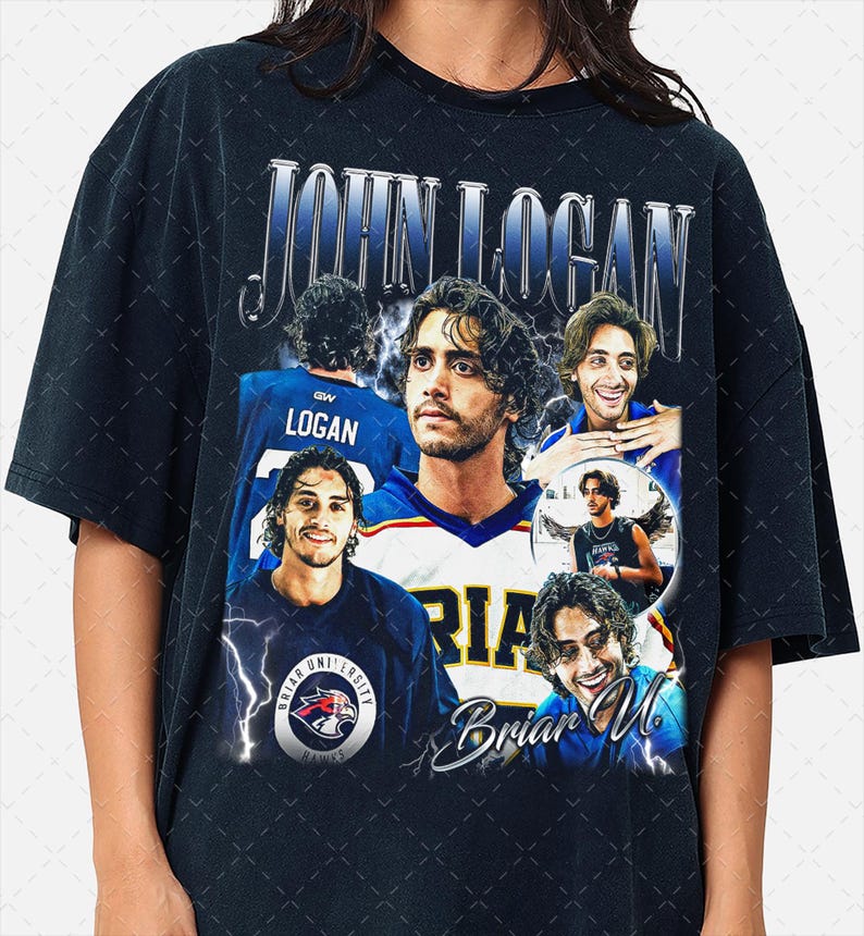 Limited John Logan Briar University, Vintage90s John Logan Shirt, Inspired Tee, Gift for Man and Woman image 2