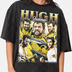 Limited Hugh Jackman Vintage Shirt  Gift for Woman anda Man