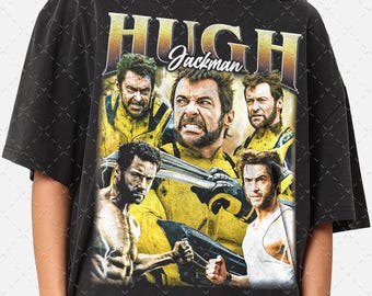 Limited Hugh Jackman Vintage Shirt  Gift for Woman anda Man