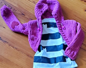 Giacca In Felpa NAME IT Per Bambina - Cappuccio Con Cerniera - Cotone Morbido - Stampa Cartone Animato - Foto 11