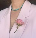 Sterling Silver Hand Lapel Pin Brooch – Holding Flowers Boutonnière Tussy Mussy