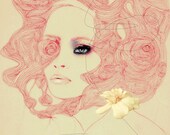 Cricket - Fashion Illustration Art Print