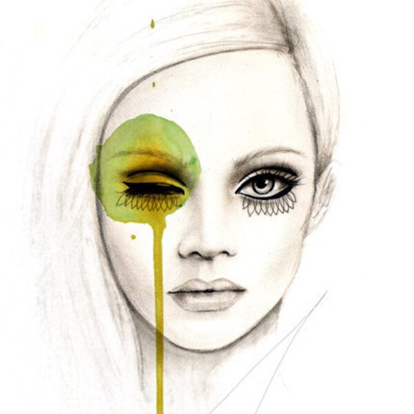 Fused  - Fashion Illustration Art Print