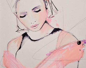 A Collective Sense - Fashion Illustration Art Print