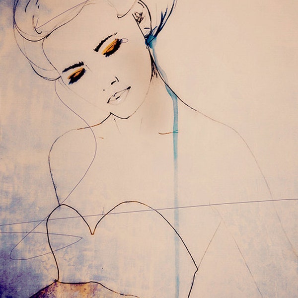 Abstractions Aside - Fashion Illustration Art Print