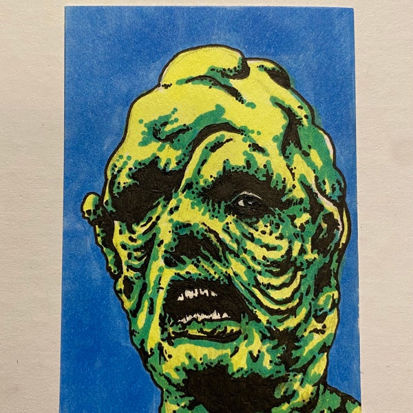 ACEO The Toxic Avenger one of one.