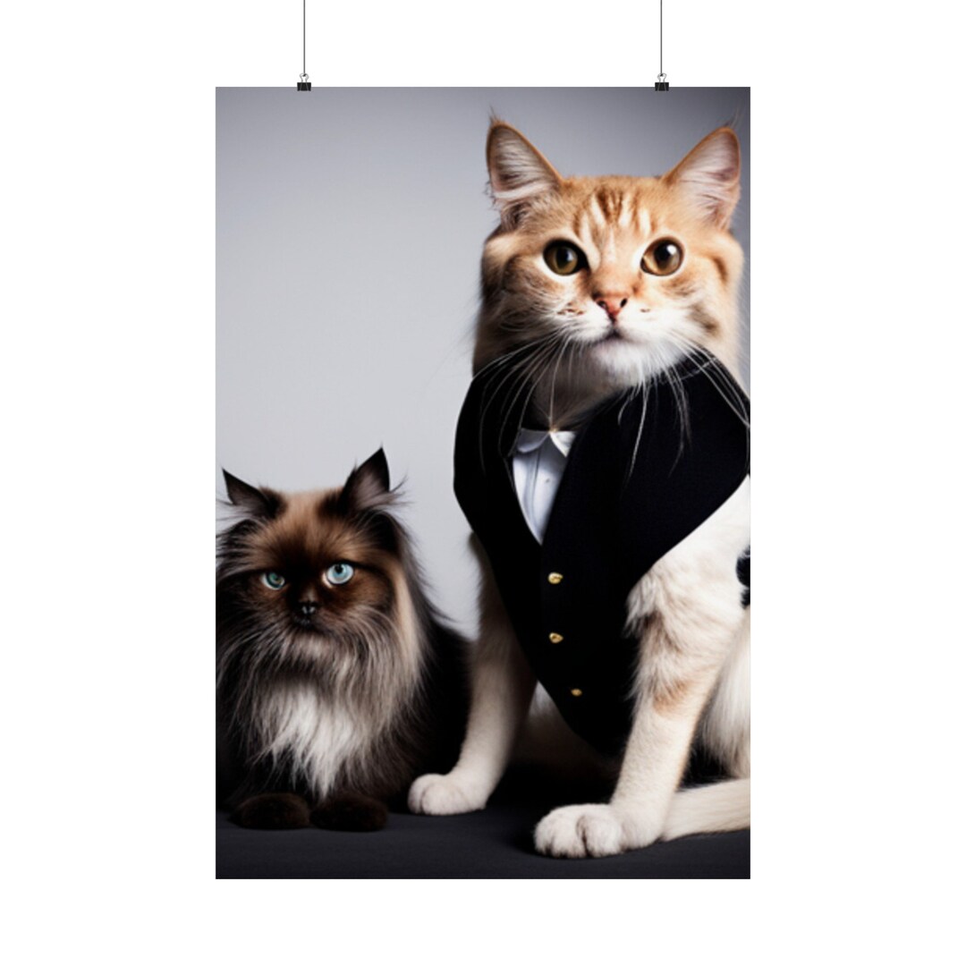 The Cat Butler Poster - Etsy
