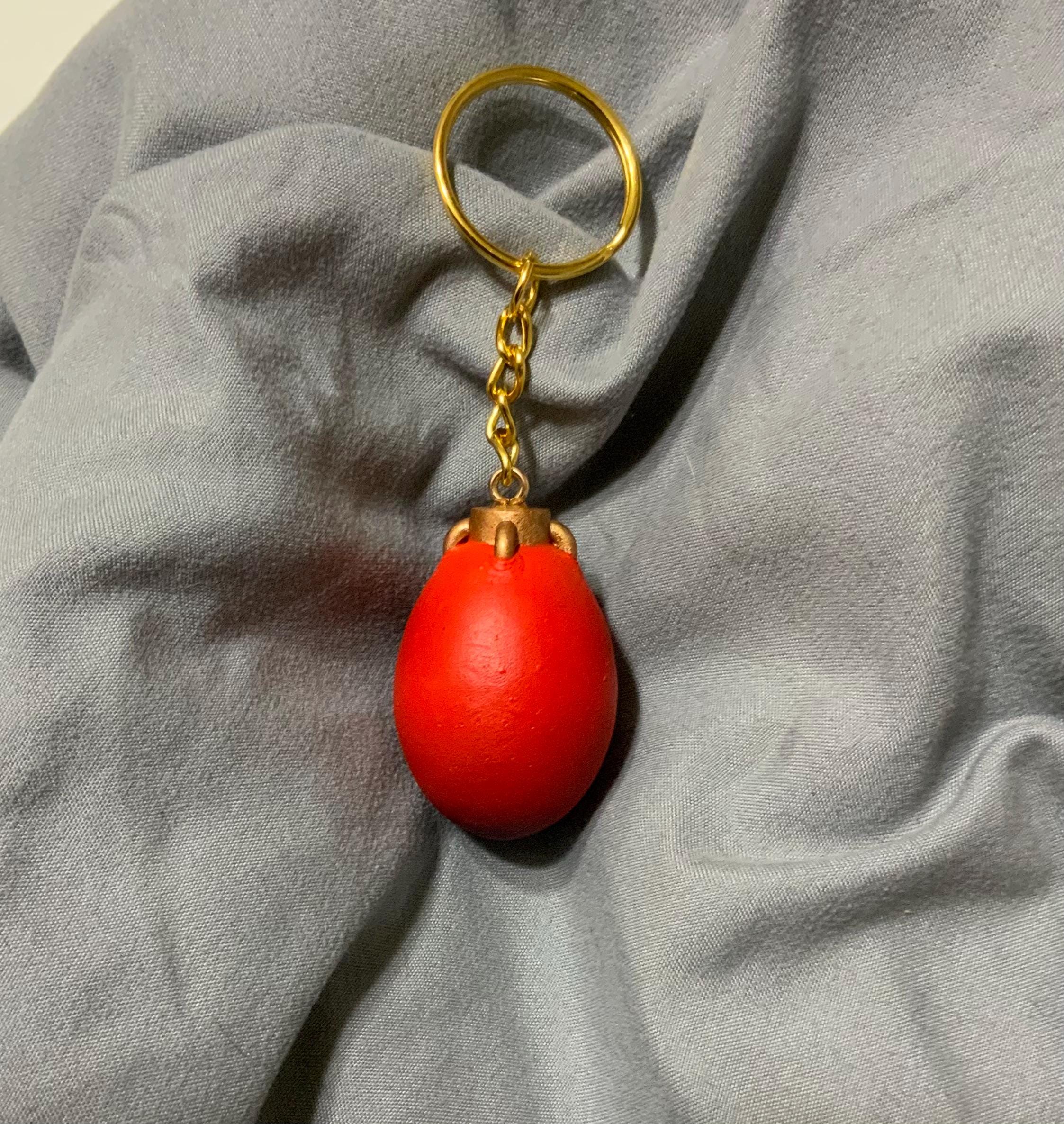 Berserk Amulett Halskette Rot - Anime Talisman Für Manga Fans Aus Langlebiger Legierung