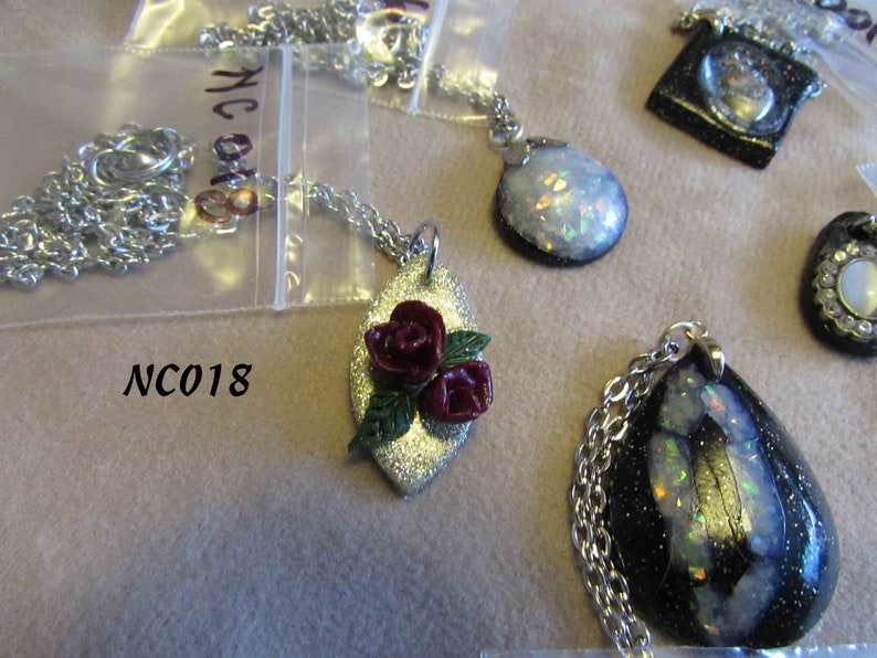 Polymer clay Necklaces 16 to 20