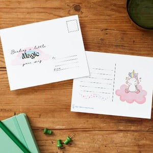 Enviando magia a tu manera - Postal descargable