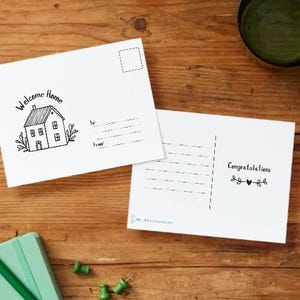 Bienvenido a casa - Postal descargable