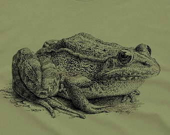 Horace the Frog Shirt - Frog Tshirt - Men's Graphic Tee - Frog Gift - Scatterbrain Tees - Cool Gifts - Animal Shirt