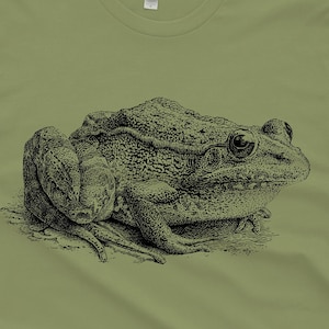 Horace the Frog Shirt - Frog Tshirt - Men&#39;s Graphic Tee Frog Gift - Cool Gift by Scatterbrain Tees - Animal Shirt Gift For Him- Fun Frog Art