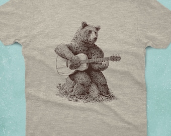 Guitar Player Gift - Men's Musician Clothing - Acoustic Guitar