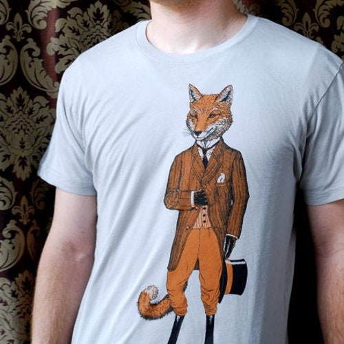 fox tshirt mens