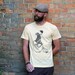 Frog on Bike T-shirt - Men's Penny Farthing shirt - Animal Tshirt -  Antique Bike - Bicycle Shirt - Animal Shirt