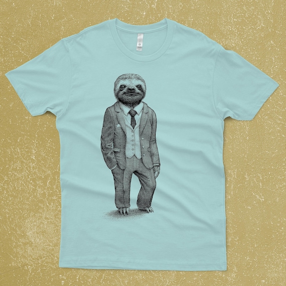 Sloth On A Penny Farthing Bicycle T-Shirt Funny Sloth Shirt Sloth On A Penny Farthing Bicycle T-Shirt Funny Sloth Shirt