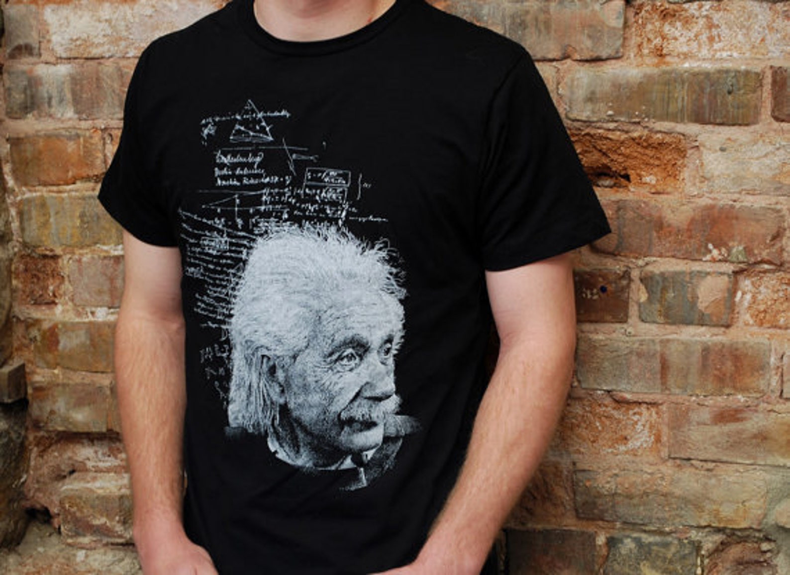 Albert Einstein Shirt Men's Einstein T-shirt Physics | Etsy