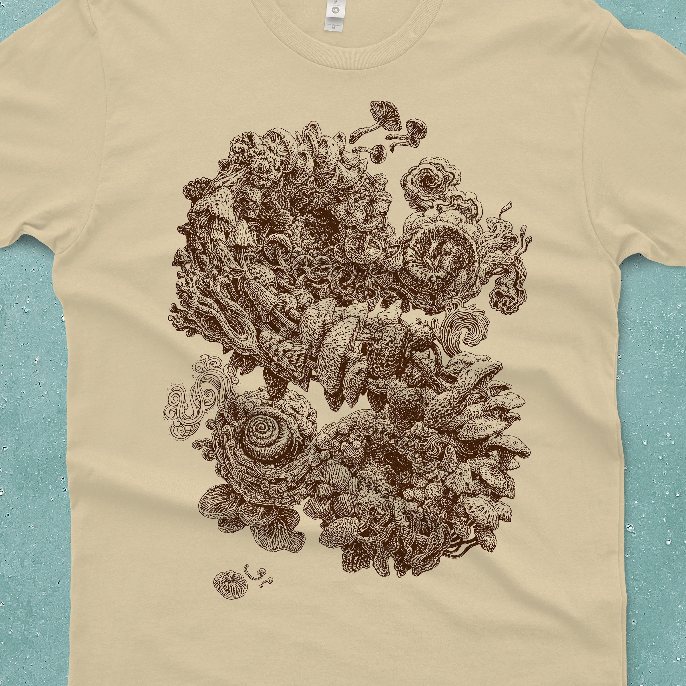 mens mushroom t shirt