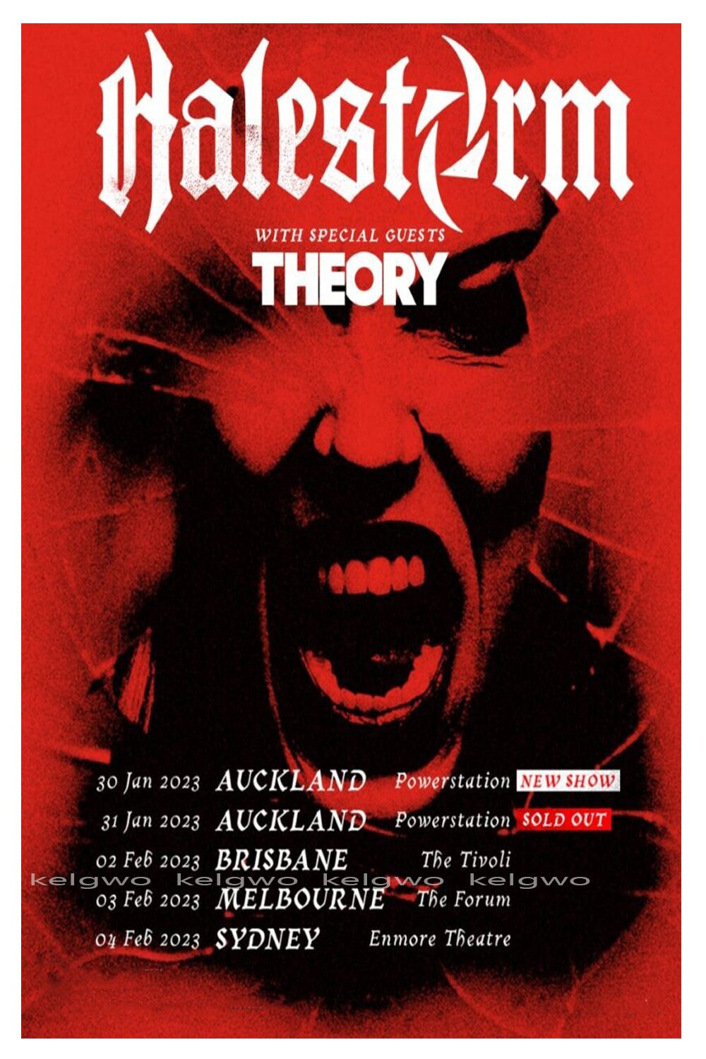 Halestorm With Special Guests Theory Announce Australian N W Zealand Halestorm With Special Guests Theory Announce Australian N W Zealand