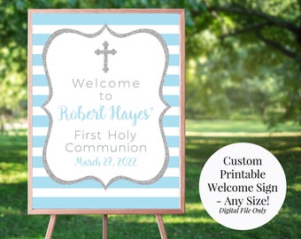 Confirmation Welcome Sign - Etsy