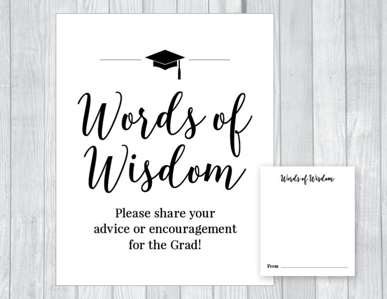 words-of-wisdom-8x10-graduation-party-printable-sign-and-etsy
