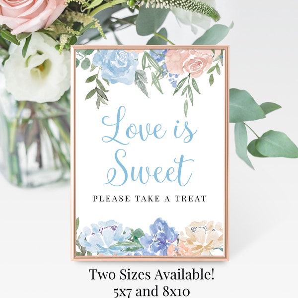Love is Sweet Banner - Etsy