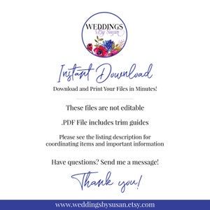 Op de afbeelding: Witte achtergrond met tekst in een scriptlettertype: "Direct downloaden" en "Download en print uw bestanden in minuten!" Een bloemenlogo staat bovenaan. Onderaan de afbeelding staat het websiteadres.