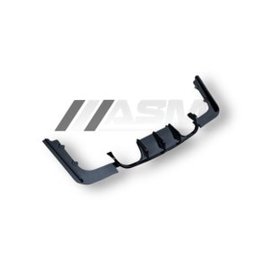 BMW E92/E93 M3 Rear Diffuser ABS Gloss Black