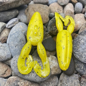 4” Toad Hand Poured Soft Plastic (6 Pack) Smallmouth, Largemouth Topwater Fishing Lure Soft Frog Bait 45 Color Options!