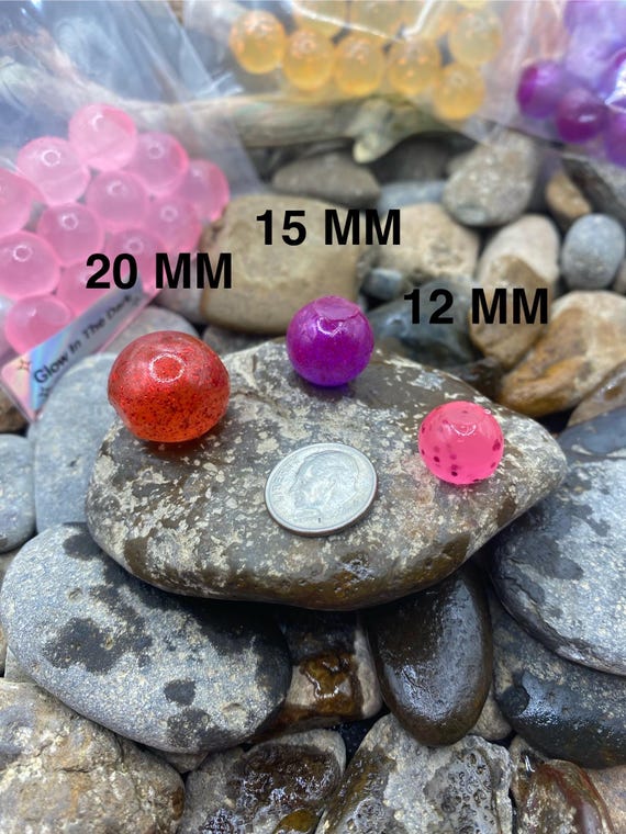Steelhead Soft Beads-holographic Series-12mm,15mm,20mm Soft - Main Image