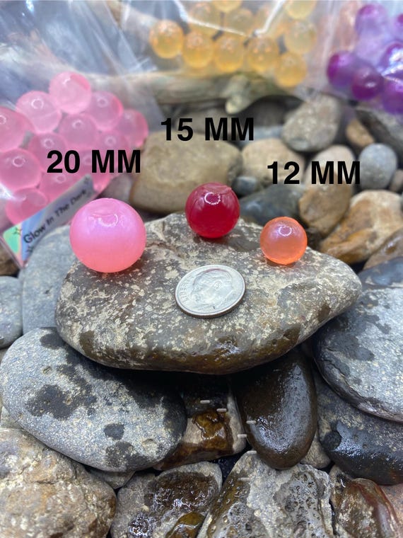 Steelhead Soft Beads and Rigging Kit-12mm,15mm,20mm Soft Plastic