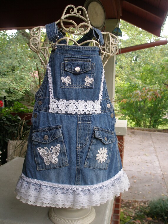 sachin and babi light blue dress Kitri Ursula Floral-embroidered Denim Midi Dress KITRI main image 0