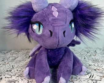 Floppy Dragon Stuffed Animal Toy Plushie OOAK