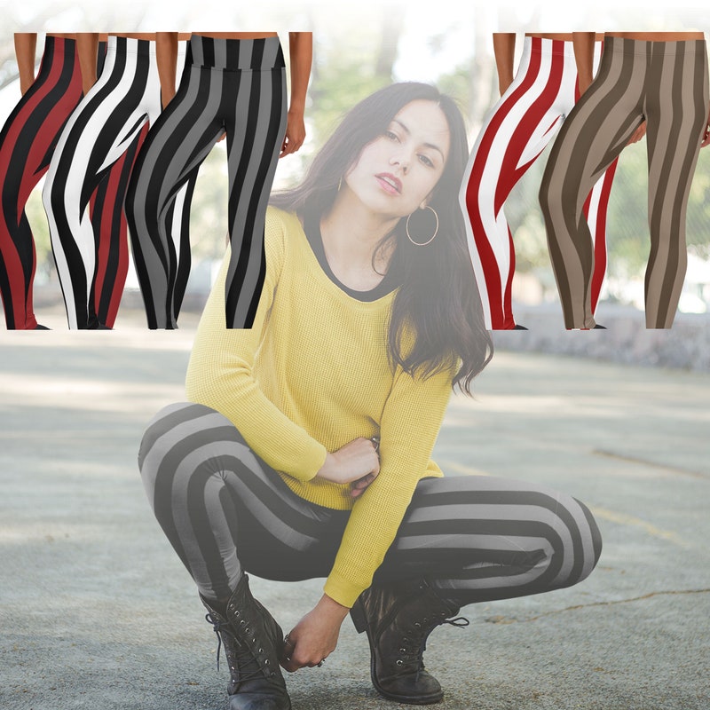 Lux Stripe Leggings