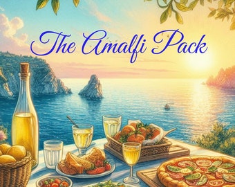 Das Amalfiküste-Rezeptpaket - Veranstalten Sie eine italienische Dinnerparty oder Verabredung zu einer Party