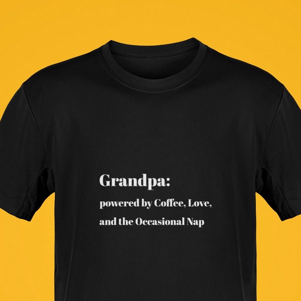 Funny Grandpa Shirt, Father's Day Gift T-shirt, Grandparent Gift Idea