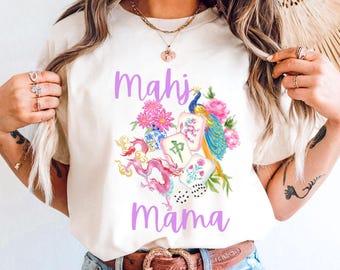Camiseta de Mahjong para Mamá / Camiseta de Mahjong para Noche de Juegos / Camiseta de Mahjong para Mamá / Regalo de Mahjong para Mamá