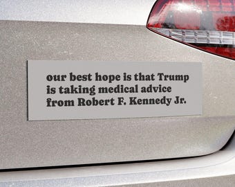 Imán anti-Trump para coche, imán anti-MAGA, imán antifascista para parachoques, regalo anti-Trump