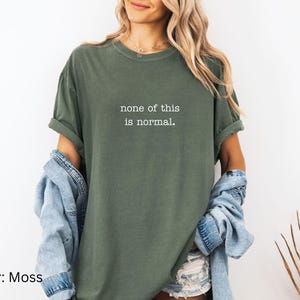 Anti ICE Shirt | Minimalist Anti Trump Shirt | Abolish ICE Protest Shirt | Subtle Anti Trump TShirt