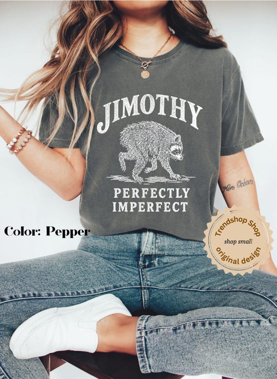 Jimothy Seattle Viral Raccoon Shirt | Meme Dwarf Raccoon Tank Top | Viral Short Spine Raccoon Tee | Trash Panda Jimothy T-Shirt