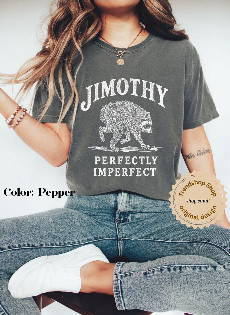 Jimothy Seattle Viral Raccoon Shirt | Meme Dwarf Raccoon Tank Top | Viral Short Spine Raccoon Tee | Trash Panda Jimothy T-Shirt