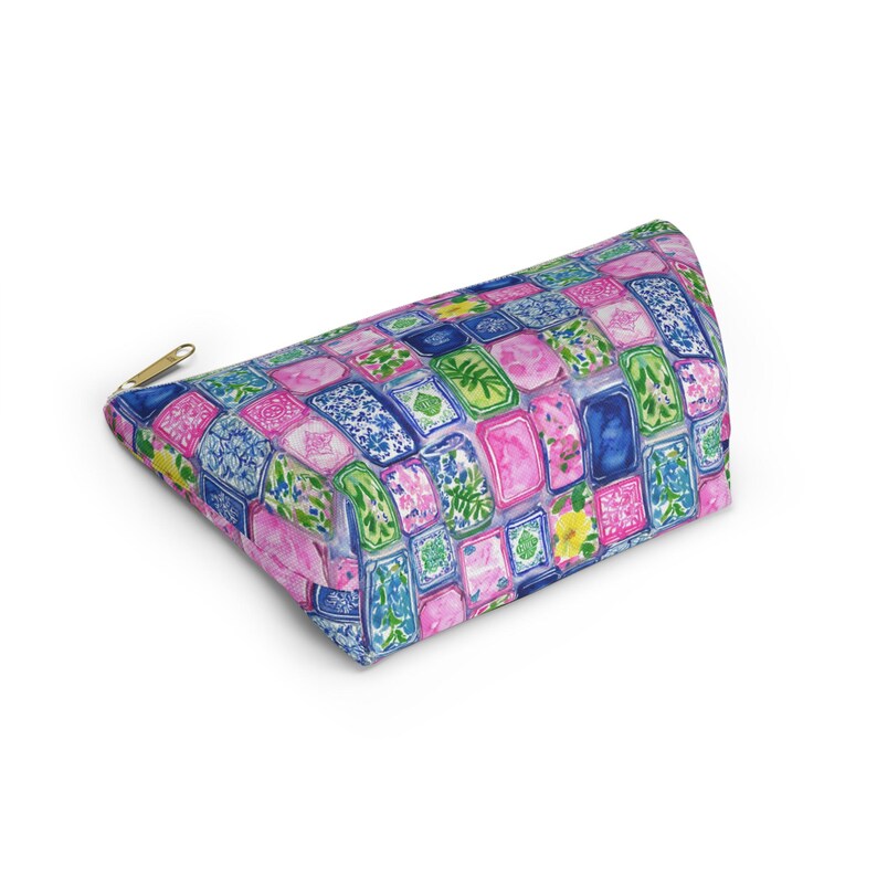 Mahjong Tiles Accessories Pouch | Mahjong  Makeup Bag | Mahjong Lover Zipper Pouch | Mahjong Gift