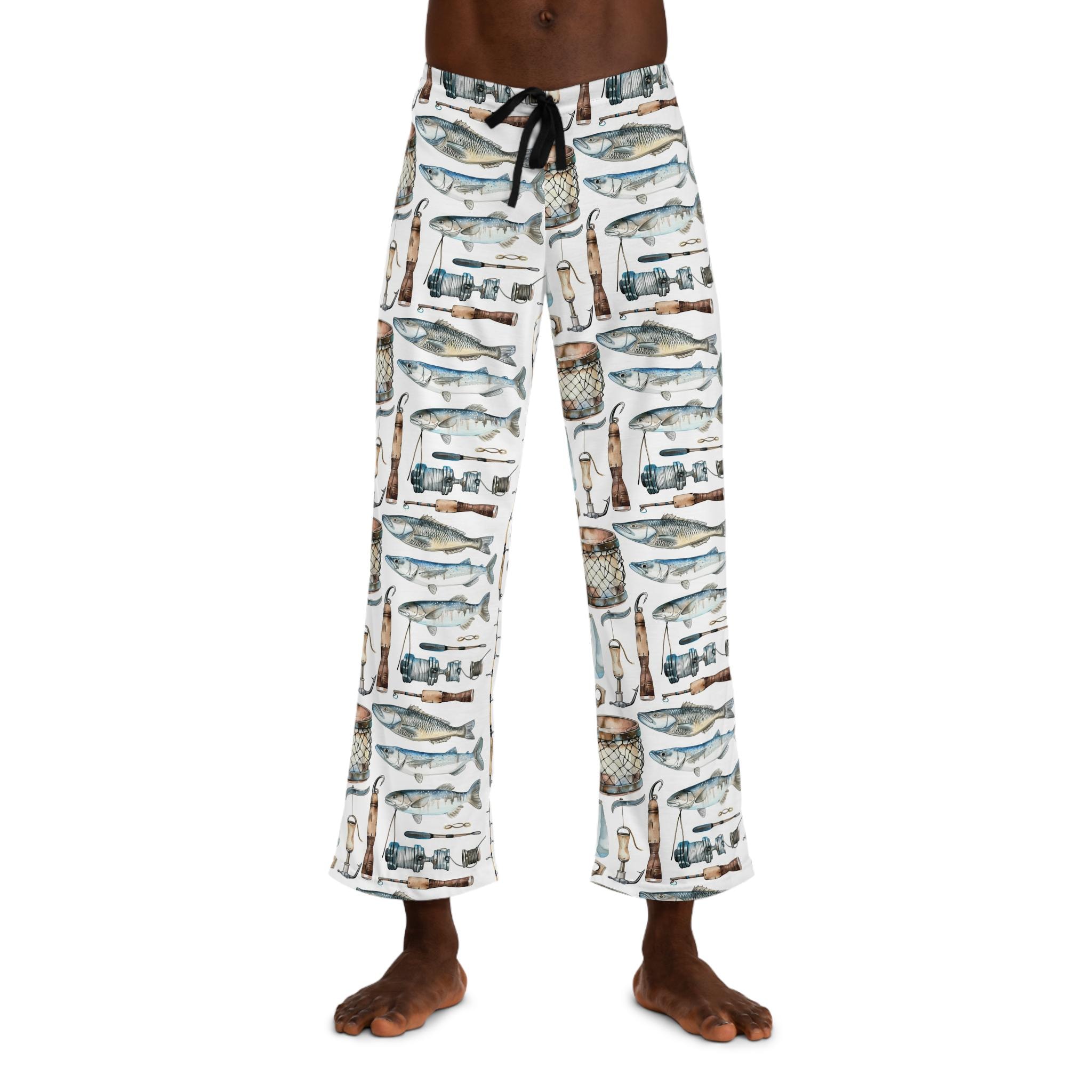 Fish pajama bottoms hotsell