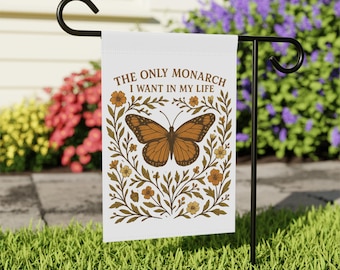 Anti Monarch Anti Trump Garden Flag, Subtle Anti Trump Yard Flag, Anti Trump Flag | Anti Trump Sign, Anti Fascism No Kings In America Flag