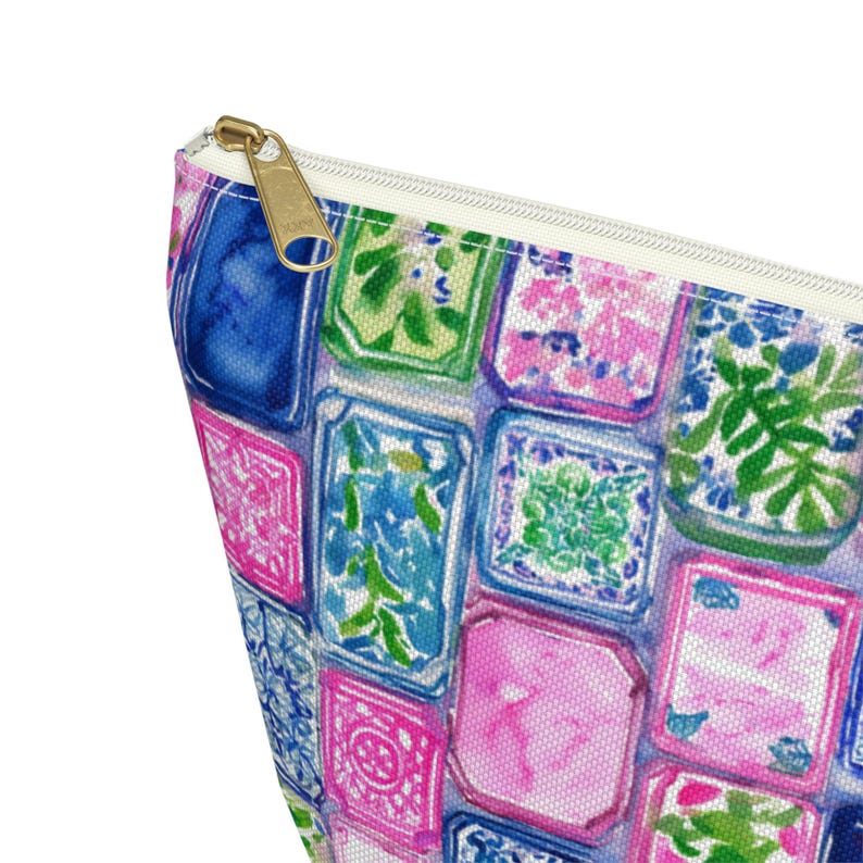 Mahjong Tiles Accessories Pouch | Mahjong  Makeup Bag | Mahjong Lover Zipper Pouch | Mahjong Gift
