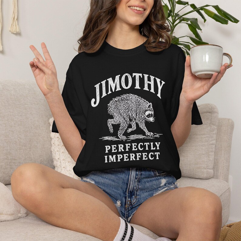 Jimothy Seattle Viral Raccoon Shirt | Meme Dwarf Raccoon Tank Top | Viral Short Spine Raccoon Tee | Trash Panda Jimothy T-Shirt