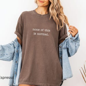 Anti ICE Shirt | Minimalist Anti Trump Shirt | Abolish ICE Protest Shirt | Subtle Anti Trump TShirt