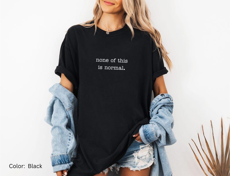 Anti ICE Shirt | Minimalist Anti Trump Shirt | Abolish ICE Protest Shirt | Subtle Anti Trump TShirt