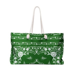 Women’s Paisley Print Cotton Tote Bag – Lightweight Beach Bag Or Everyday Carry 3 thumbnail image
